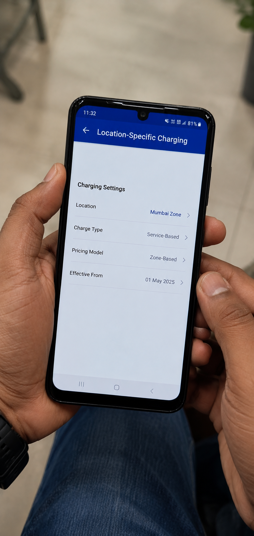 Location-Based Billing