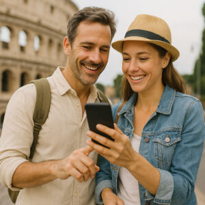 tourists